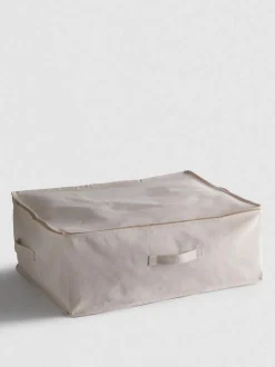 Caja de tela grande para guardar debajo de la cama