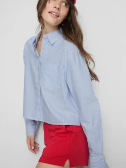 Camisa cuadrada Oxford