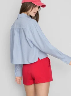 Camisa cuadrada Oxford