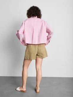 Camisa cuadrada Oxford