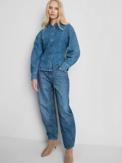 Camisa de denim ajustada By Coleen