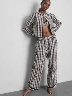 Camisa de pijama a cuadros Love To Lounge