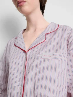 Camisa de pijama de algodón «Breakfast in Bed»