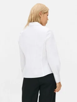 Camisa de trabajo en mezcla de algodón