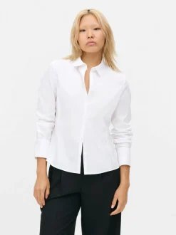 Camisa de trabajo en mezcla de algodón