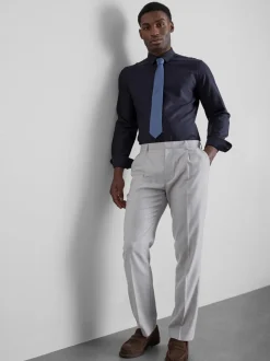 Camisa Oxford con textura