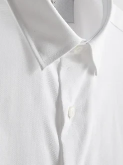Camisa Oxford con textura