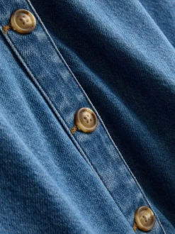 Camisa vaquera de manga corta
