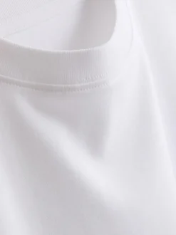 Camiseta básica de punto extragrande