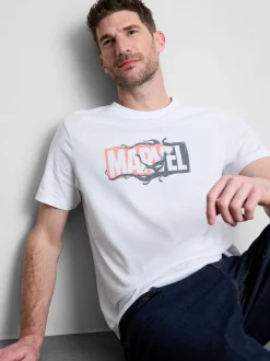 Camiseta con el logotipo de Marvel