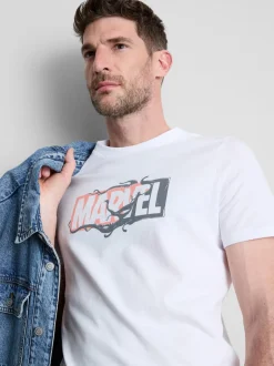Camiseta con el logotipo de Marvel