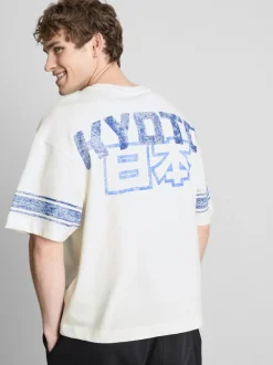 Camiseta con estampado gráfico de Kioto