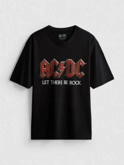 Camiseta con estampado gráfico de AC/DC
