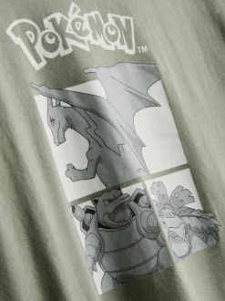 Camiseta con estampado gráfico de Pokémon