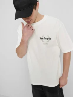 Camiseta con estampado gráfico «Los Angeles»