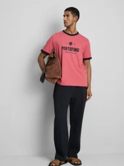 Camiseta con estampado gráfico de Portofino