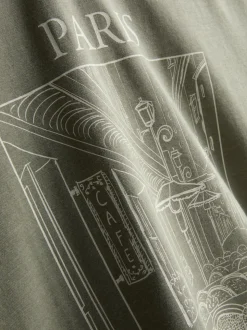 Camiseta con estampado gráfico «Paris»