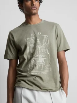 Camiseta con estampado gráfico «Paris»
