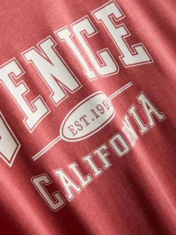 Camiseta con estampado gráfico de Venice