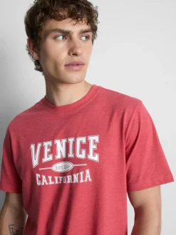 Camiseta con estampado gráfico de Venice