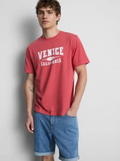 Camiseta con estampado gráfico de Venice