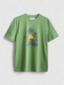 Camiseta con estampado gráfico de Shoreline Society