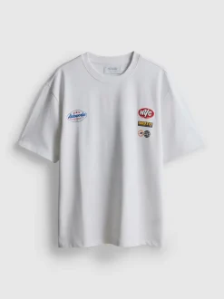 Camiseta con estampado gráfico «Motorsport»