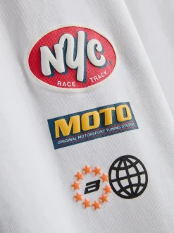 Camiseta con estampado gráfico «Motorsport»