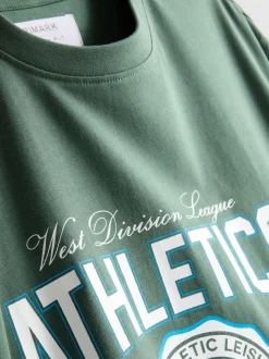 Camiseta con gráfico «Athletics»