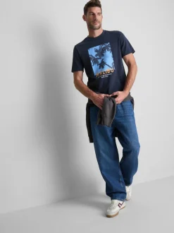 Camiseta con gráfico de Malibú