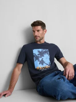 Camiseta con gráfico de Malibú
