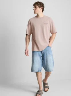 Camiseta con mensaje «Los Angeles»