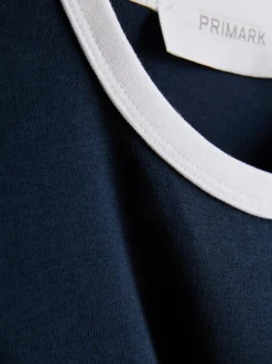 Camiseta corta de algodón gráfica