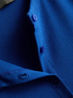 Camiseta de algodón con botones