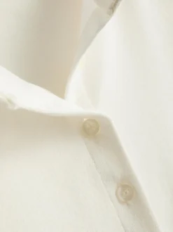 Camiseta de algodón con botones