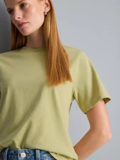 Camiseta de algodón con cuello redondo Ultimate