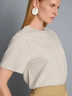 Camiseta de algodón con cuello redondo Ultimate