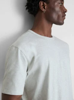 Camiseta de algodón de corte holgado
