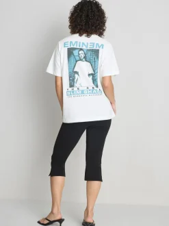 Camiseta de algodón puro con estampado de Eminem