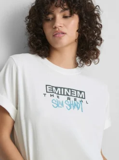 Camiseta de algodón puro con estampado de Eminem