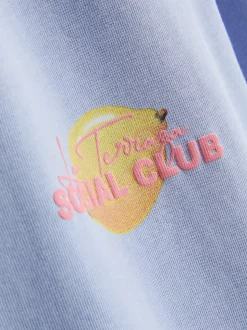 Camiseta de algodón puro «Social Club»