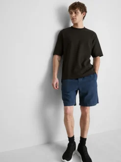 Camiseta de corte cuadrado con textura