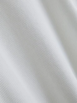 Camiseta de corte cuadrado con textura