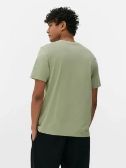 Camiseta de cuello redondo