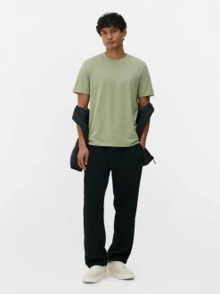 Camiseta de cuello redondo