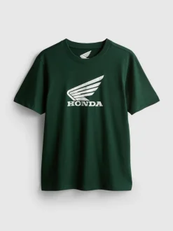 Camiseta de manga corta con el logotipo de Honda