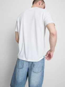 Camiseta de manga corta con gráfico de Santorini