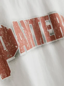 Camiseta de manga corta con gráfico de Pantera