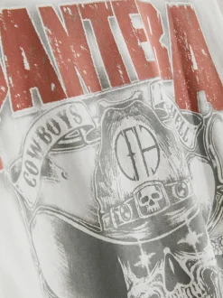 Camiseta de manga corta con gráfico de Pantera