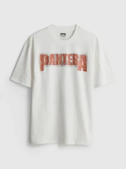 Camiseta de manga corta con gráfico de Pantera